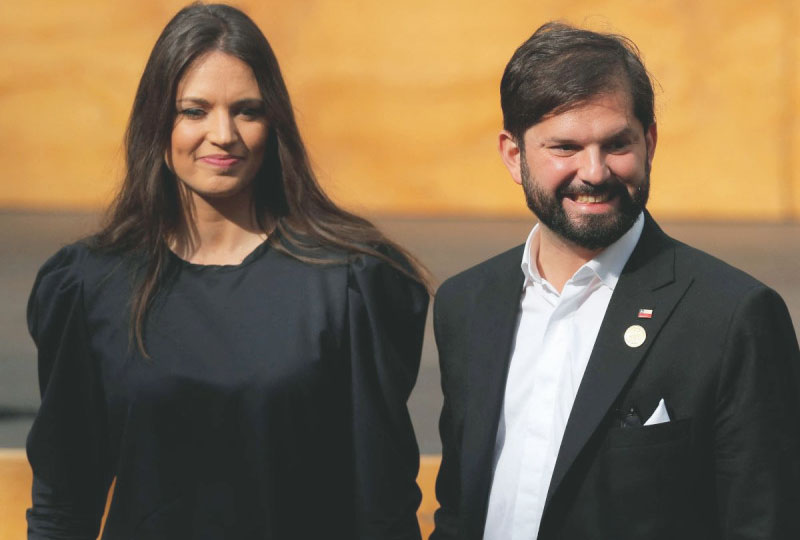 Gabriel Boric, presidente de Chile, anuncia que se separa de su pareja