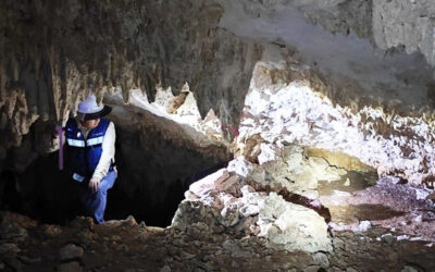 Hallan gruta ancestral en el tramo 5 del Tren Maya