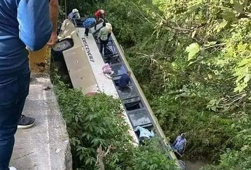 Fatal accidente en Honduras, reportan 11 muertos y 20 heridos