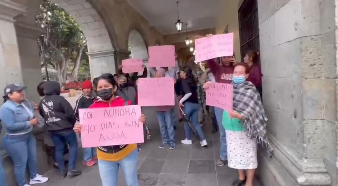 Protestan en Oaxaca por falta de agua potable