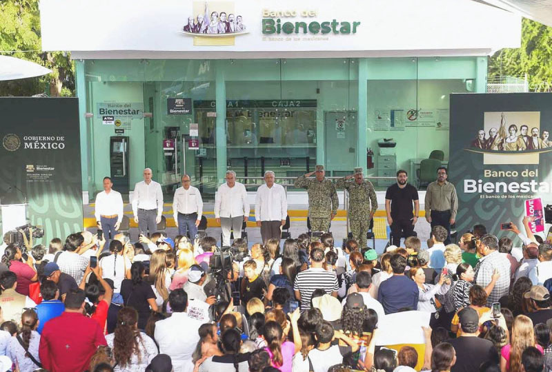 Banco del Bienestar es la institución bancaria con más sucursales en el país: López Obrador