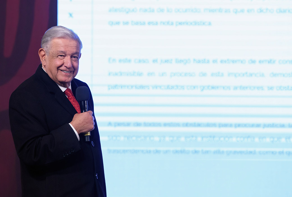 En ocho meses me voy. “Serénense”, llamado de López Obrador a opositores