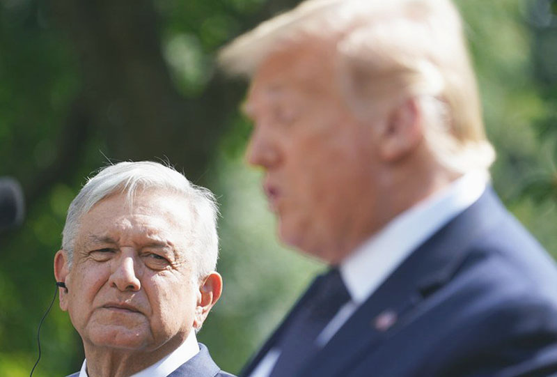 No se puede cerrar frontera con México: López Obrador a Trump tras dichos
