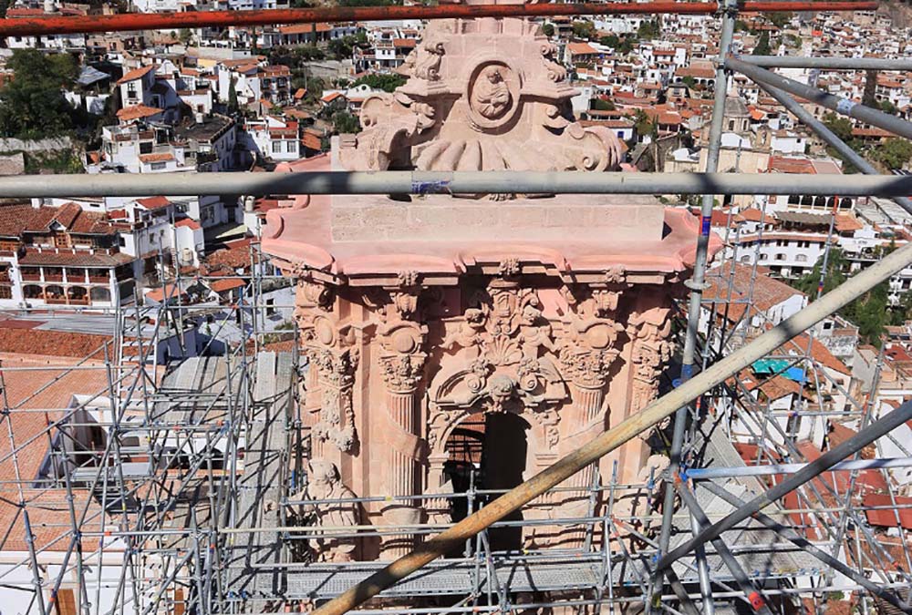 Finaliza restauración de la Parroquia de Santa Prisca
