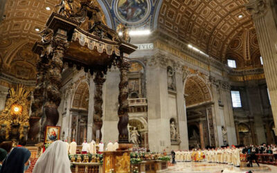 Vaticano prepara basílica de San Pedro, será sometida a restauración