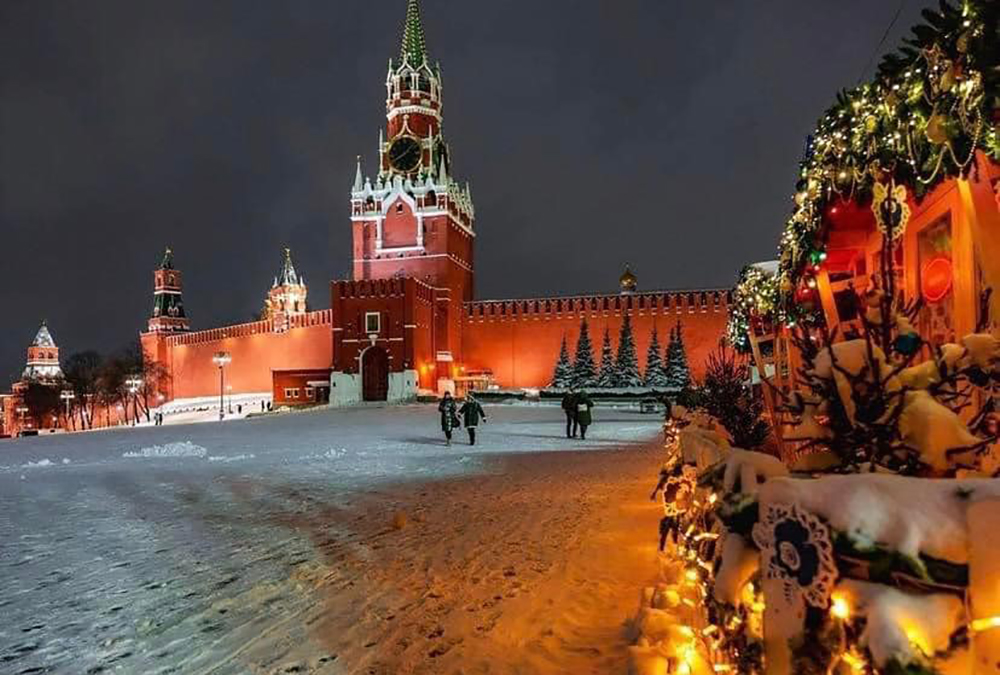 Celebran Navidad ortodoxa pese a los 30 grados bajo cero