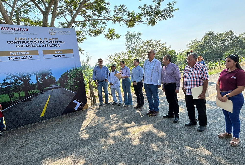 Inversión sin precedente. Más de 15 mil mdp en obra pública en Tabasco: Merino Campos
