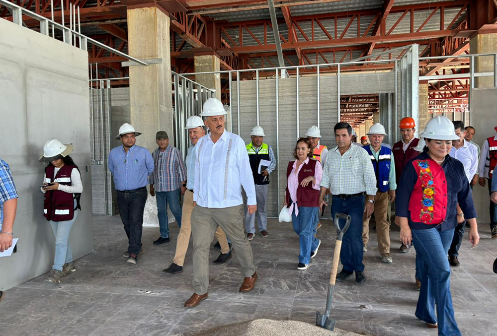 Supervisa Merino Campos avances en Hospital Regional de Cárdenas
