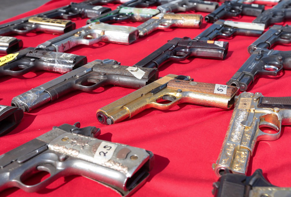 Logran autoridades federales incautación récord de armas a cárteles