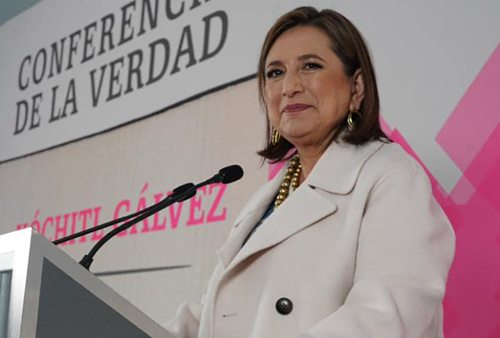 Xóchitl Gálvez apoya reforma de pensiones de AMLO