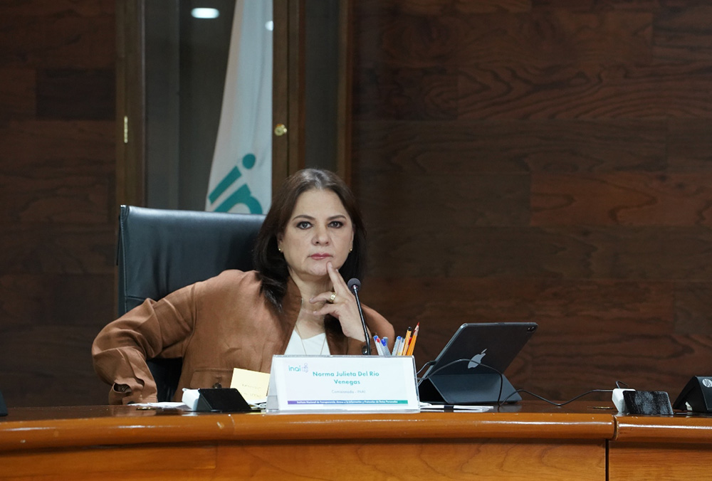 Comisionada Norma Julieta del Río denuncia persecución política