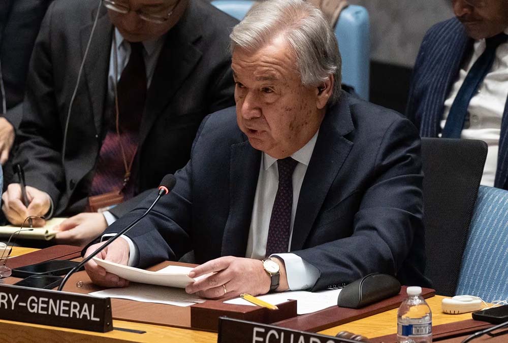Alerta el jefe de la ONU: El mundo entra en una era de caos