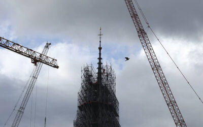 Develan punta de Notre Dame, reapertura prevista para diciembre
