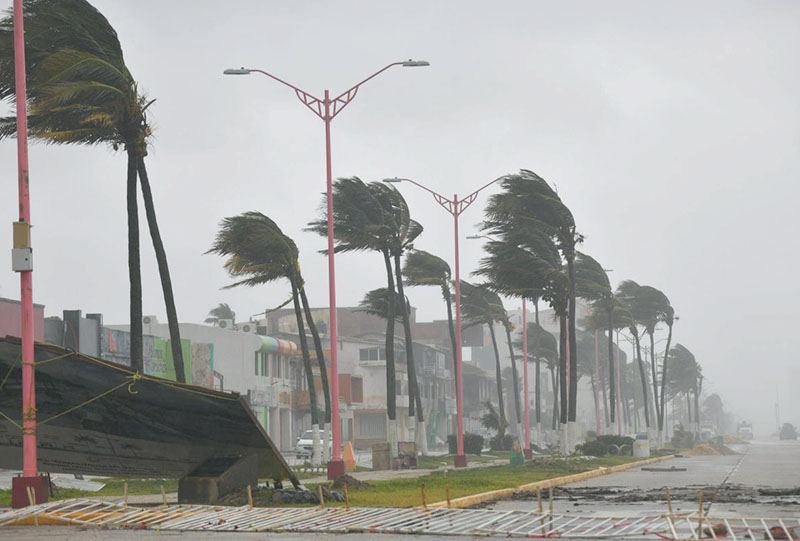 Autoridades alertan por fuertes vientos que provocará hoy ‘Norte’ en Quintana Roo
