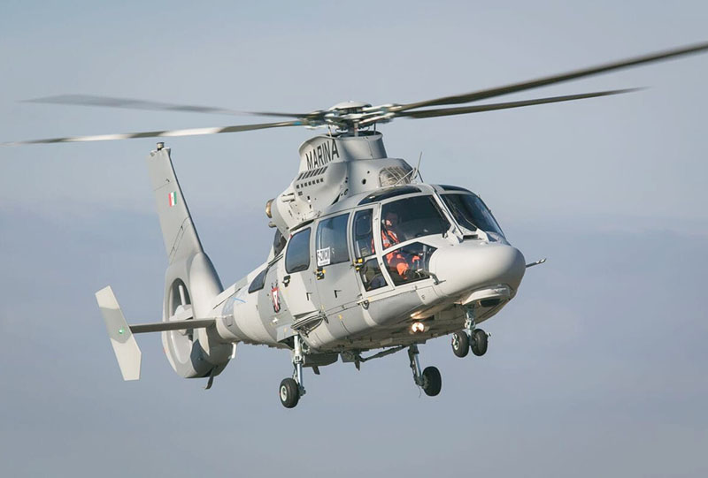 Cae otro helicóptero de la Marina tras golpear cableado de la CFE en Sinaloa